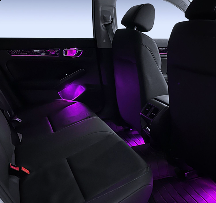 SWA 2022-2025 11th Gen Civic 64 Colors LED Atmosphere Ambient Star Lights With Switch Control