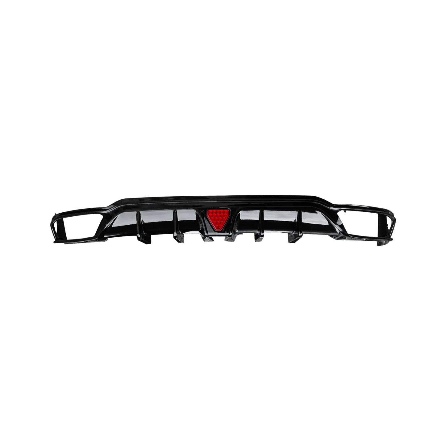 SWA 2022-2025 11th Gen Honda Civic Hatchback Rear Diffuser Gloss Black with 3rd Break Lights and Side Spats