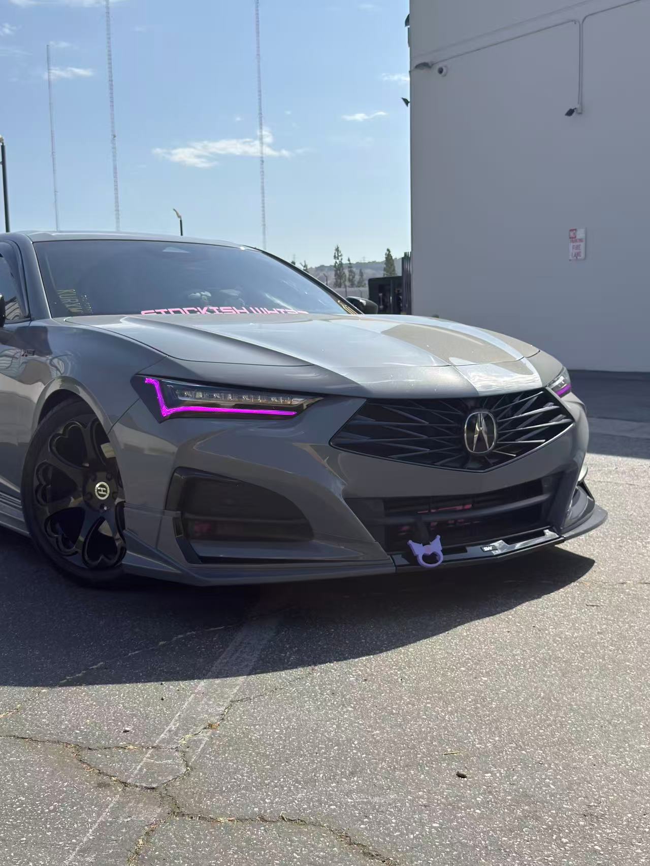 (PRE-ORDER) 2021-2025 SWA 2th Gen Acura TLX 3 PCS Paint Matched Front lip BY SWA Desgin