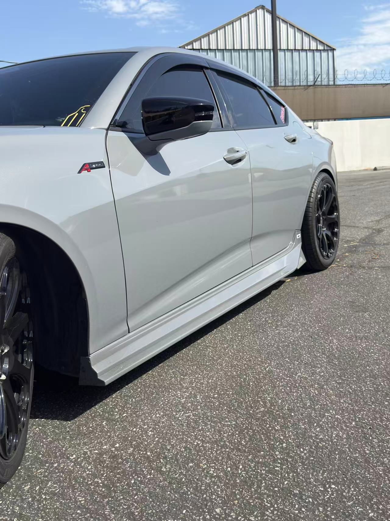 (PRE-ORDER) 2021-2025 SWA 2th Gen Acura TLX Paint Matched Side Skirts BY SWA Desgin
