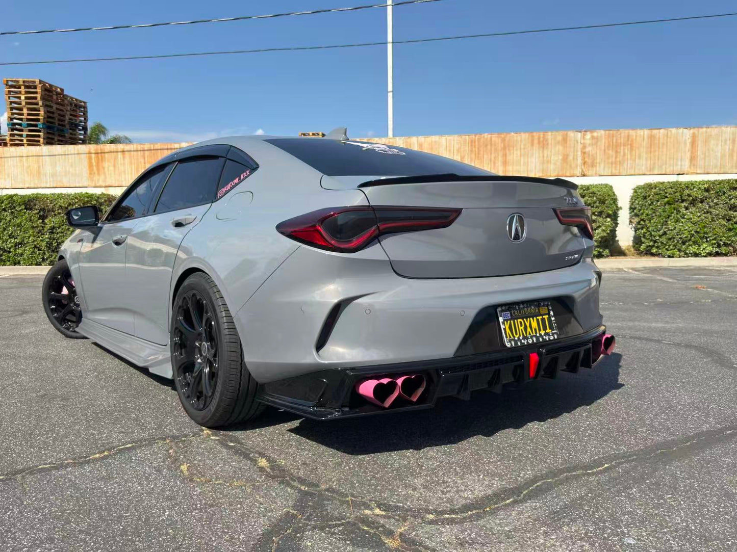 (PRE-ORDER) 2021-2025 SWA 2th Gen Acura TLX Paint Matched Side Skirts BY SWA Desgin