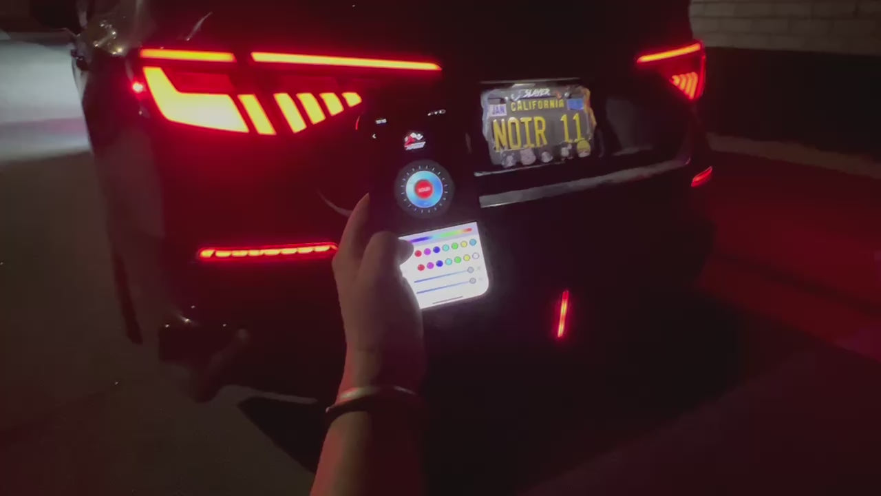 Load and play video in Gallery viewer, SWA 2022-2025 11th Gen Honda Civic Sedan V2 Elite Tail Lights (RGB VERSION)