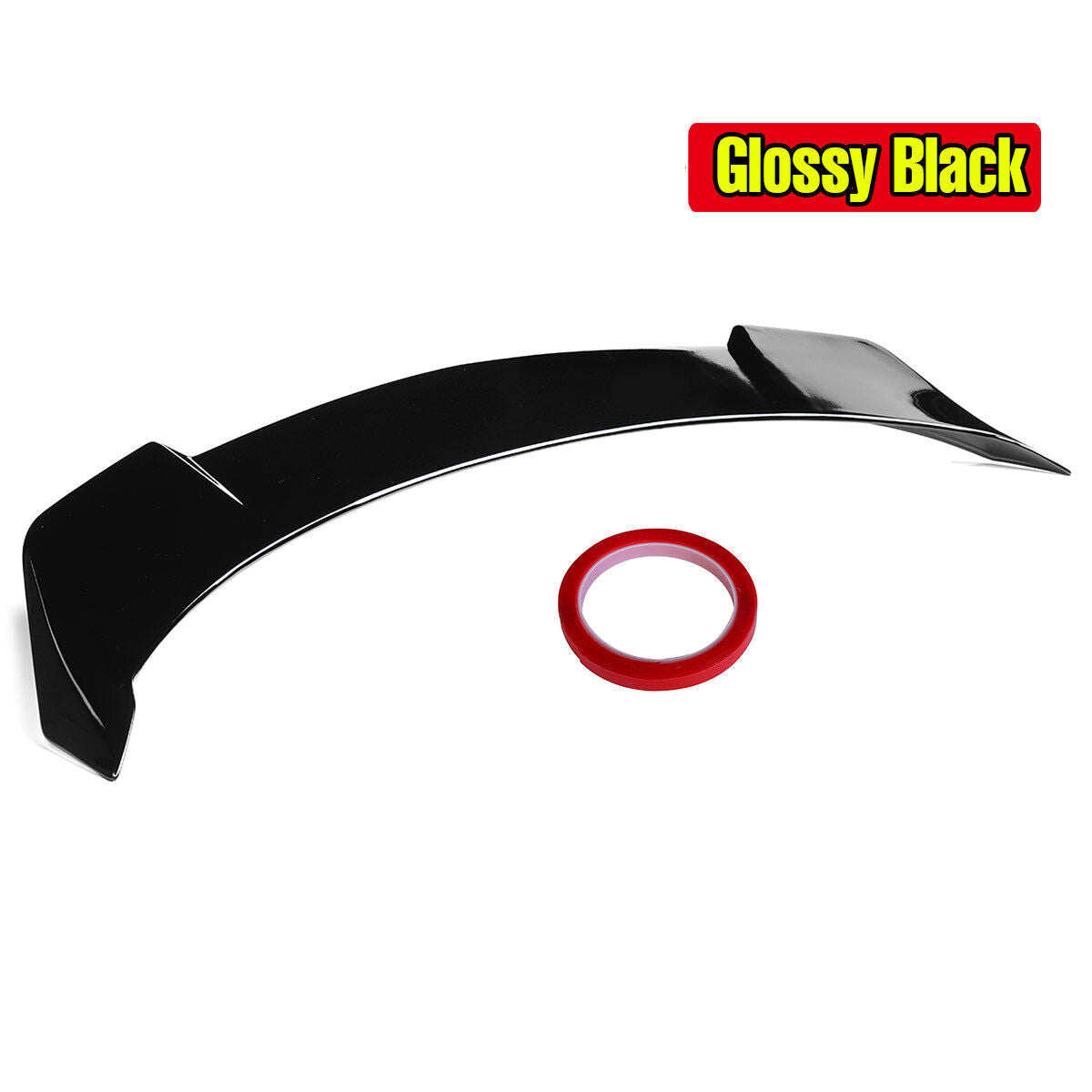 SWA 20222024 11th Gen Honda Civic V1 Gloss Black High Kick Duckbill T