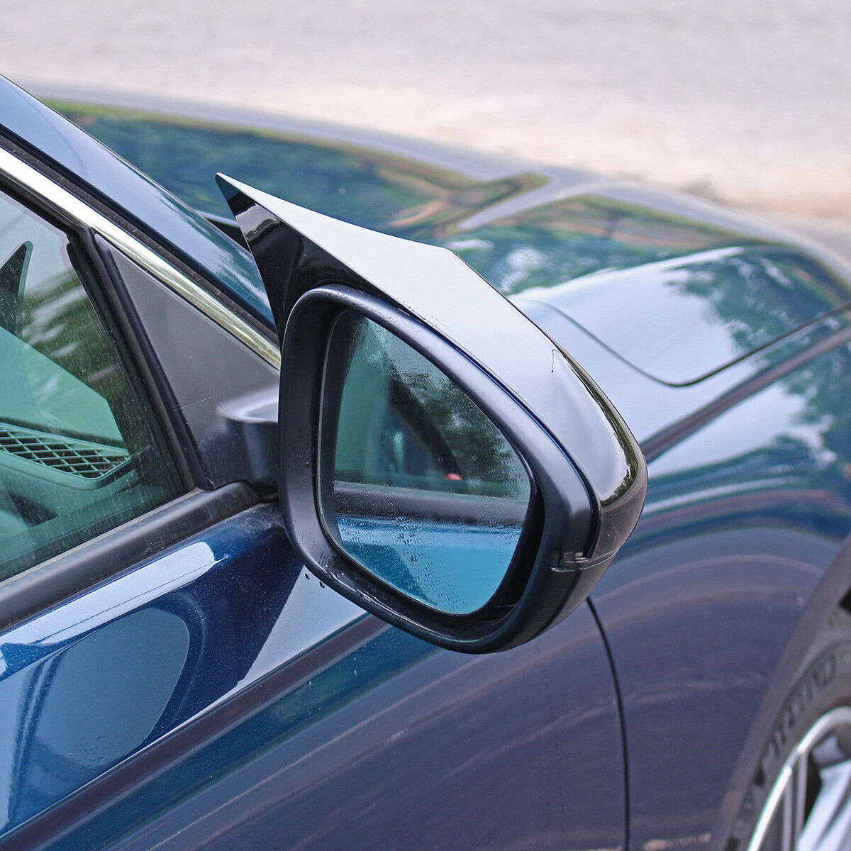 SWA 2023-2025 11th Gen Honda Accord  Gloss black ABS Ox Horn Rear View Side Mirror Covers