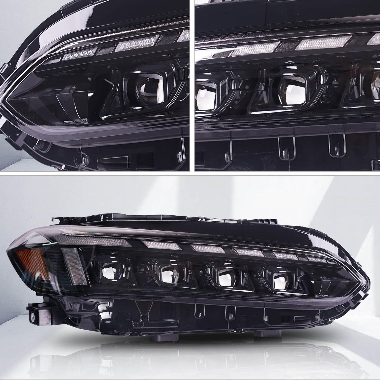 SWA 2022-23 11th Gen Civic V2 Sequential Headlights (Sedan and Hatchback)- Passenger And Driver Side- FULL LED