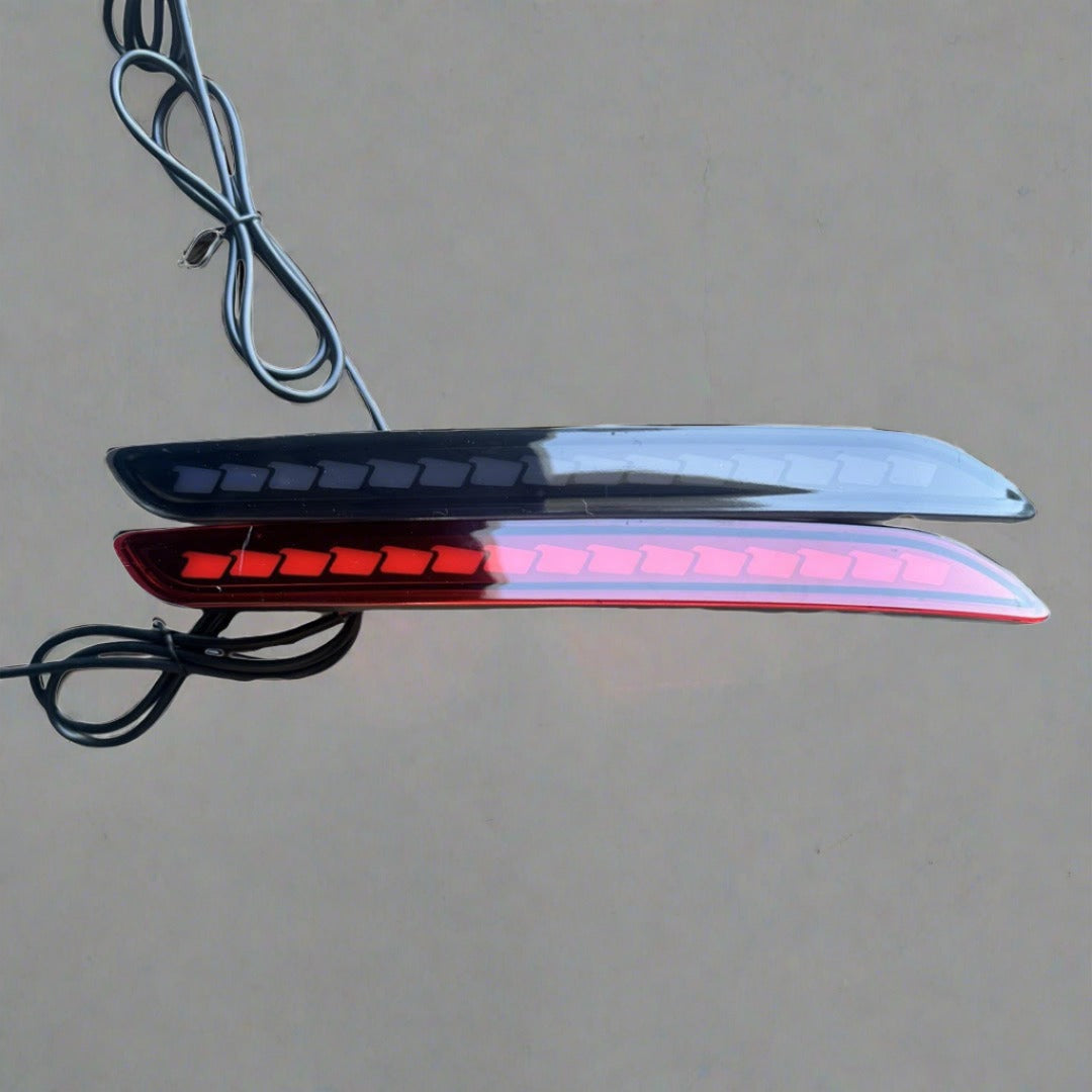SWA 2023-2025  11th Gen Honda Accord 2Pcs Rear Reflector LED Bumper Sequential Lights (Plug in and Play)