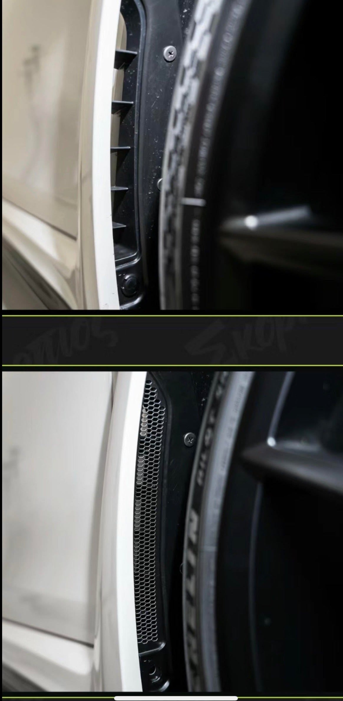 SWA 2023 + FL5 Honda Civic Type R Brushed Aluminum Stone Guards (Rock Guards)