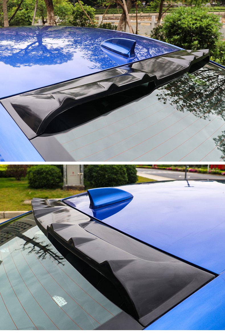 SWA 2022-2025  Honda Civic 11th 4DR Sedan Rear Roof Spoiler ABS - Gloss Black