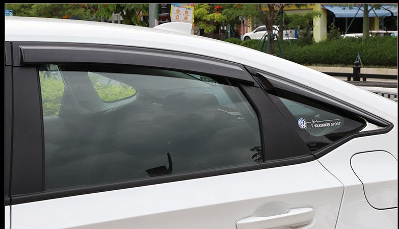 SWA 2022-2024  11th Gen Honda Civic 6 Pcs Gloss Black Window Visors (Sedan )