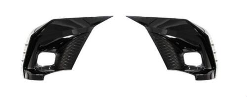 SWA 2022-2024  11th Gen Civic Sedan and Hatch Back Front Bezel/Fog Light Lamp Cover Trim (Gloss Black ) ABS 2 PCS