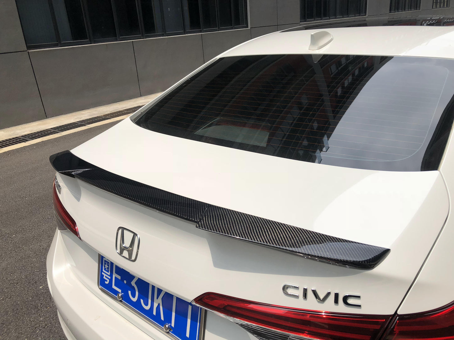 SWA 2022-2025  Honda Civic 11th Gen Sedan Carbon Fiber S Style Spoiler