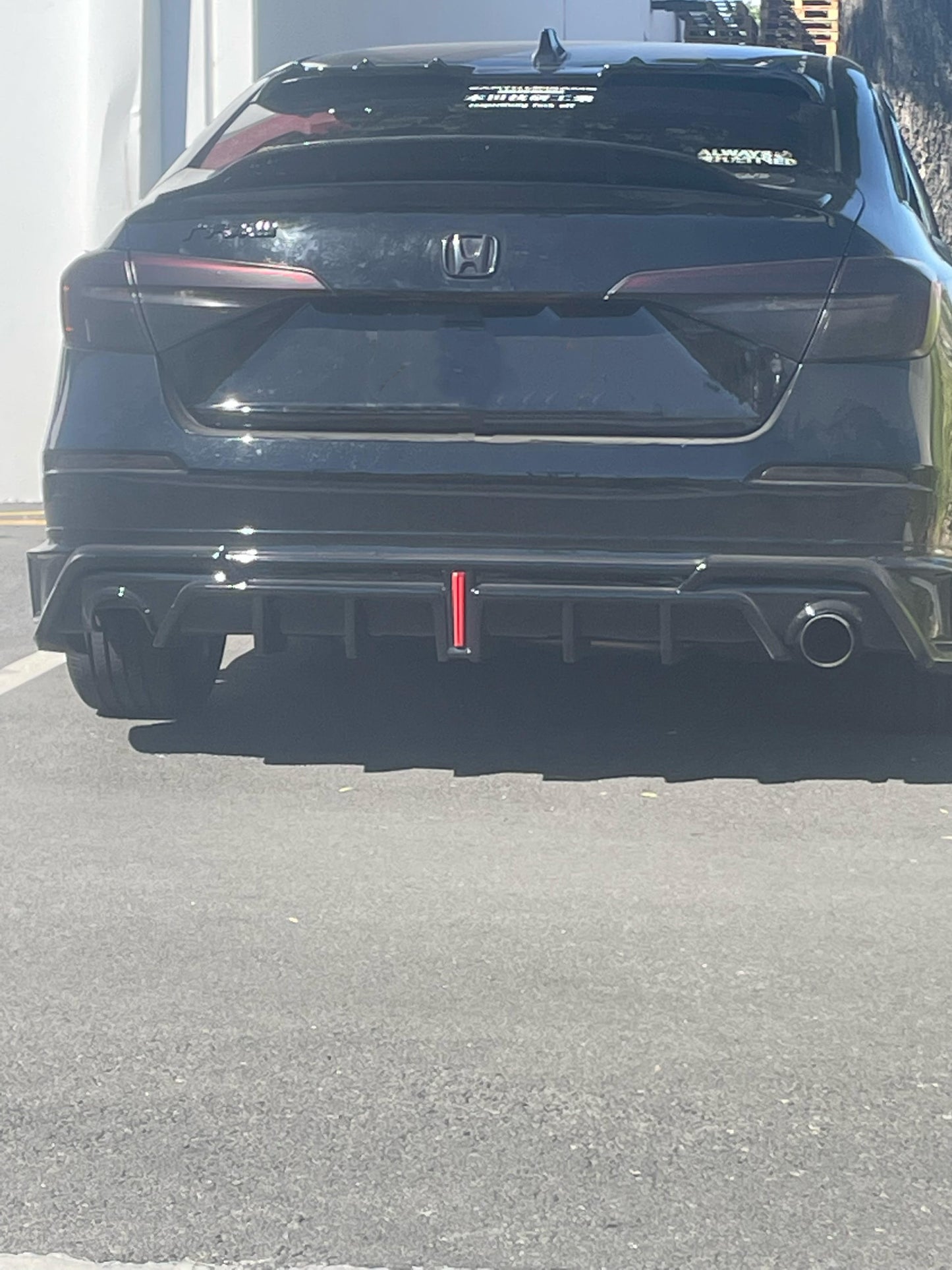 2022-2025 11th Gen Civic ACR Diffuser Two-tone with LED brake light (Sedan Only)