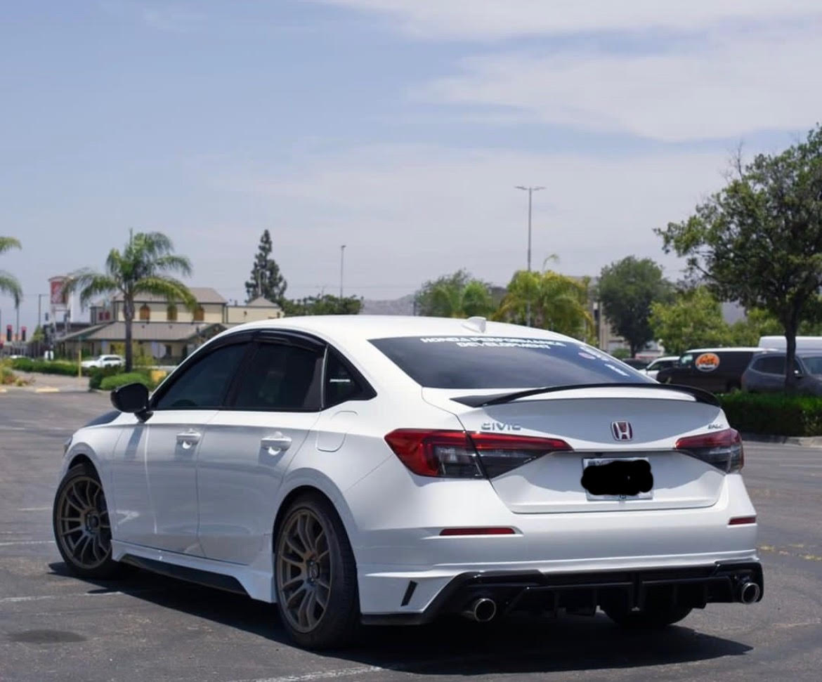 2022-2025 11th Gen Civic ACR Diffuser Two-tone with LED brake light (Sedan Only)