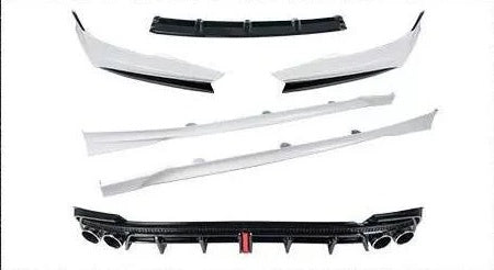 
                  
                    SWA 2018-22 10th Gen Honda Accord Rear Diffuser with Painted Side Aprons By AKASAKA
                  
                