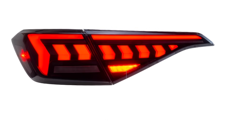 SWA 2022-2024 11th Gen Honda Civic Sedan V4 Cyber Tail Lights LED Assembly