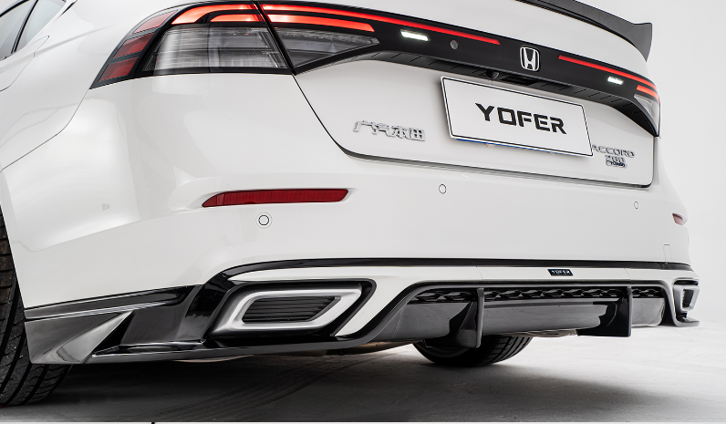 
                  
                    SWA 2023-2025 11th Gen Honda Accord Yofer Night Shadow Replacement Rear Diffuser  By YOFER DESIGN
                  
                