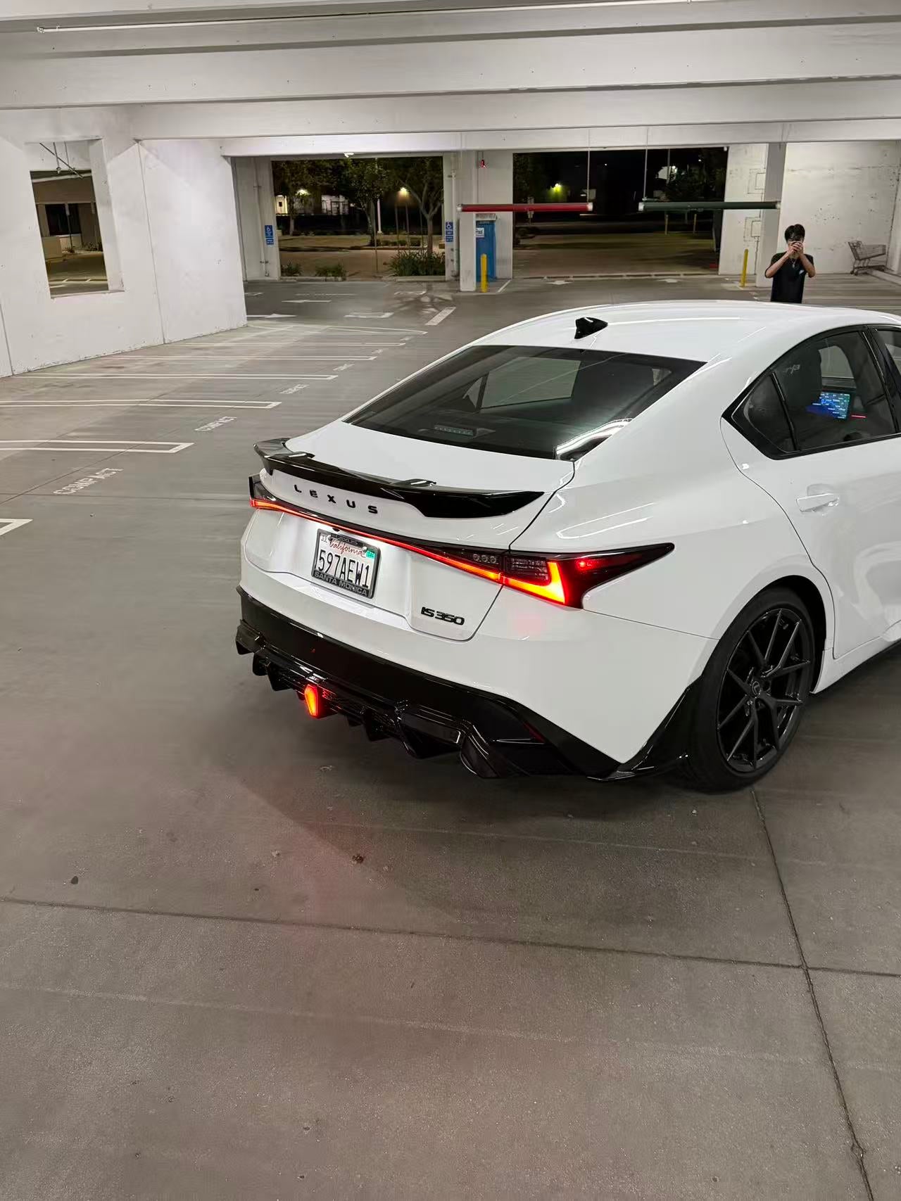 
                  
                    PRE-ORDER SWA 2021-2027 Lexus IS F-Sport Glossy Black Rear Diffuser with 3rd Brake Light By SWA Design
                  
                