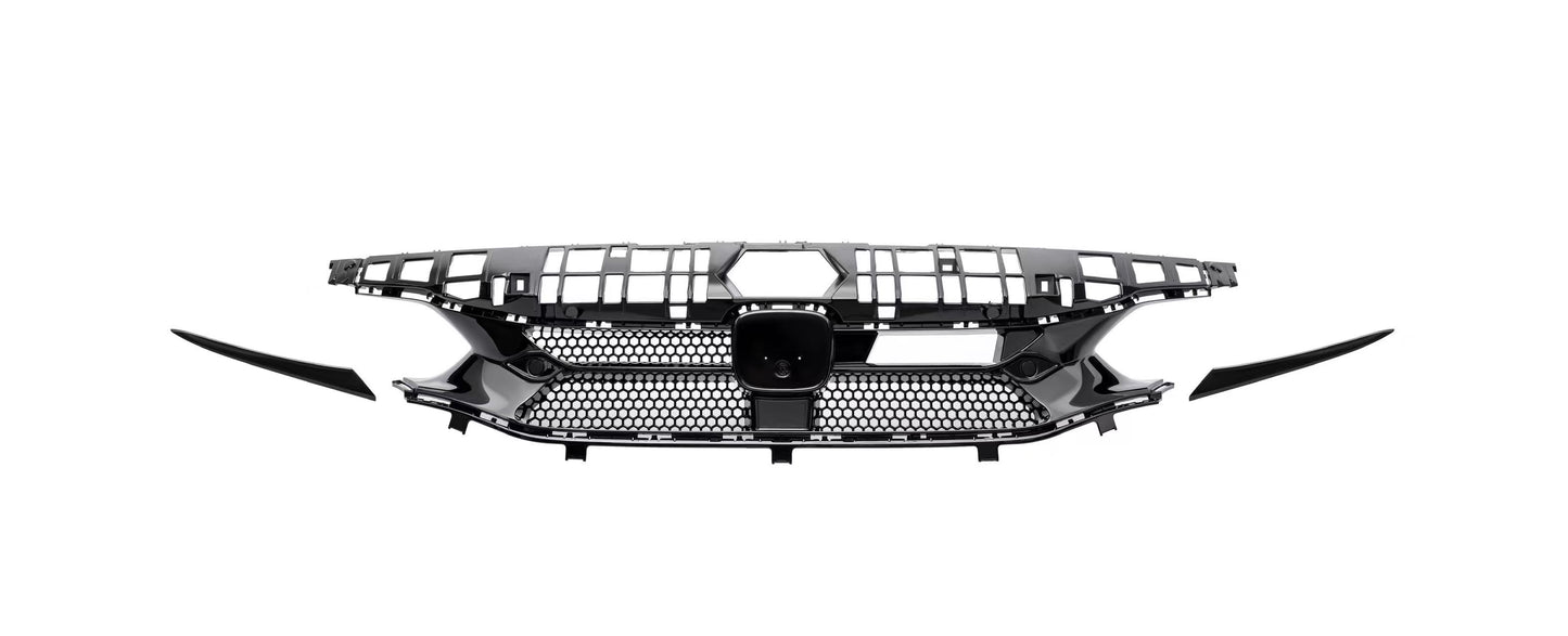 
                  
                    SWA 2022-2024 11th Gen Honda Civic Hatchback and SI GLOSS BLACK V Style Grille
                  
                