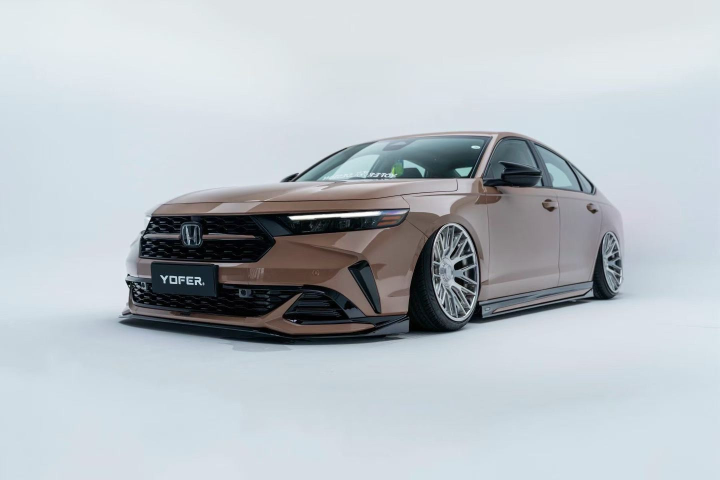
                  
                    SWA 2023-2025 11th Gen Honda Accord Yofer Night Shadow Color Matched 3 PC Front Bumper By YOFER DESGIN
                  
                