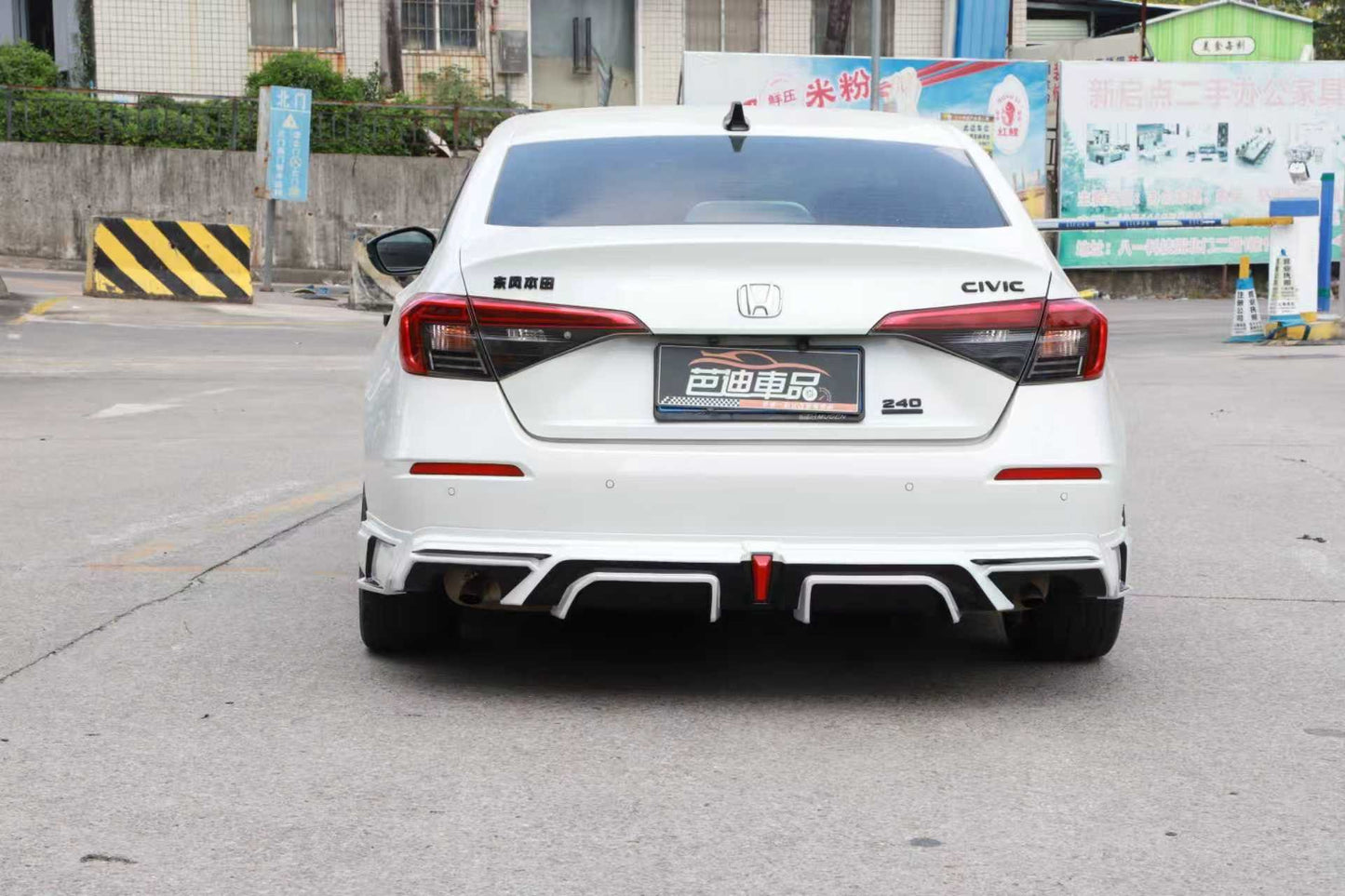 
                  
                    2022-2025  11th Gen Honda Civic Sedan SWA Design 3pc Color Matched  Diffuser with LED 3rd Brake Light and Side Spats
                  
                