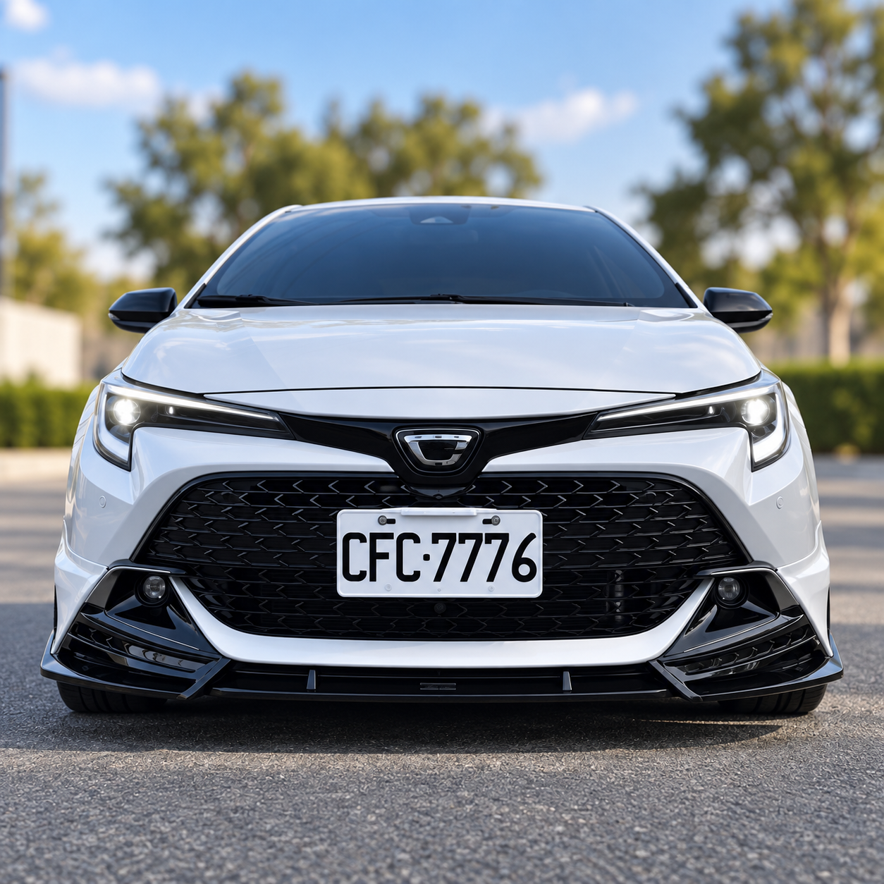 
                  
                    2023-2026 SWA E210 12th Gen Toyota Corolla Hatchback 5 PCS Paint Matched Front lip BY Yofer Design
                  
                