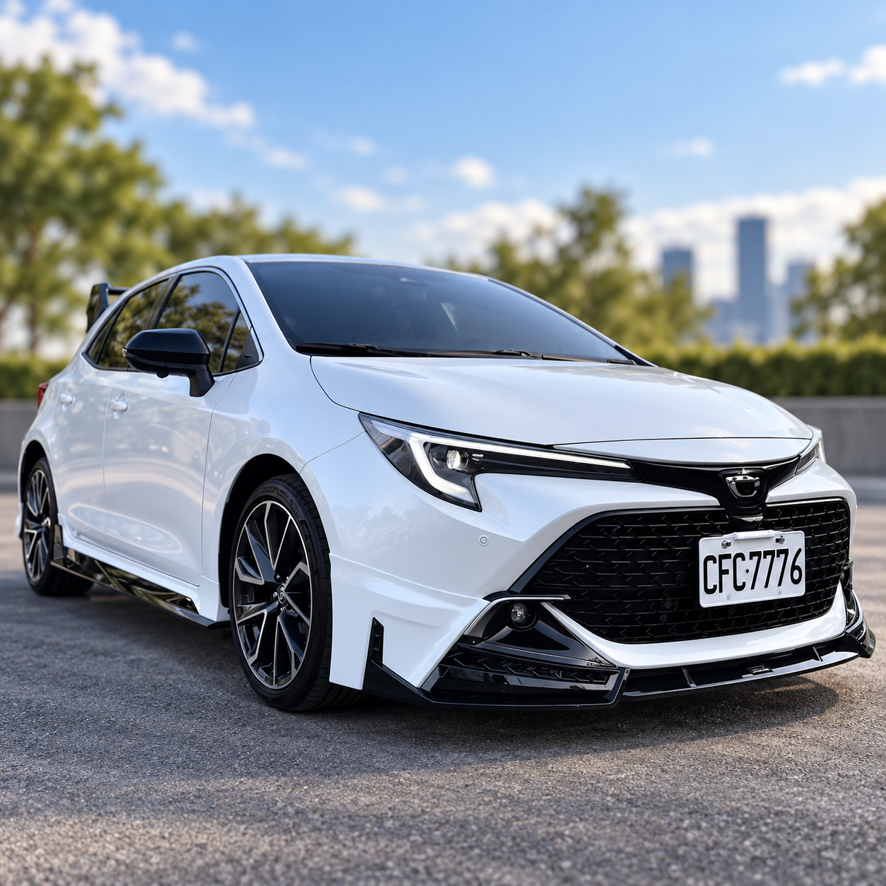 
                  
                    2023-2026 SWA E210 12th Gen Toyota Corolla Hatchback 5 PCS Paint Matched Front lip BY Yofer Design
                  
                