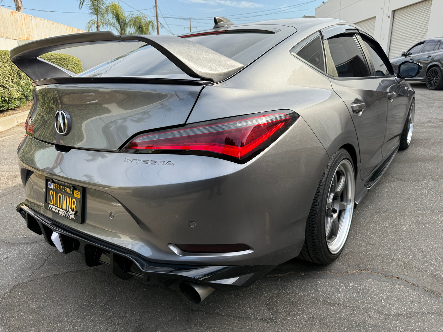 
                  
                    2023-2025 SWA 5th Gen DE4 Acura Integra Gloss Black Rear Diffuser(replacment) with Clear 3rd Brake Light BY SWA Desgin
                  
                