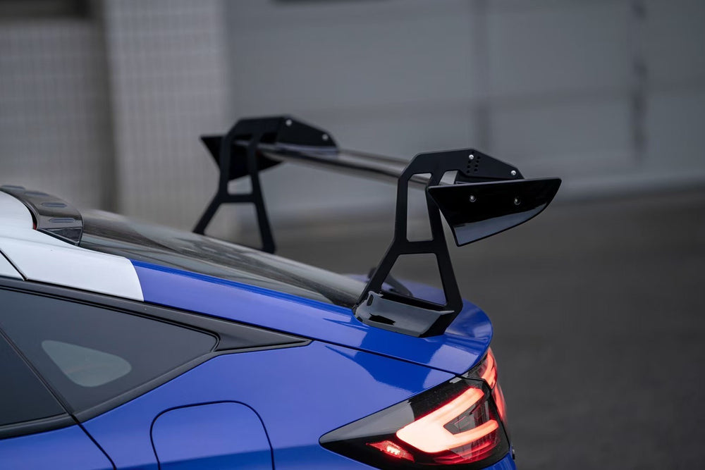 SWA 2023-2026 Honda 11TH GEN  FL5 FL1 FL2 Type-R Spoon Style Trunk Wing Spoiler with Beams(Stands) (Plastic Version) with Gloss black painted