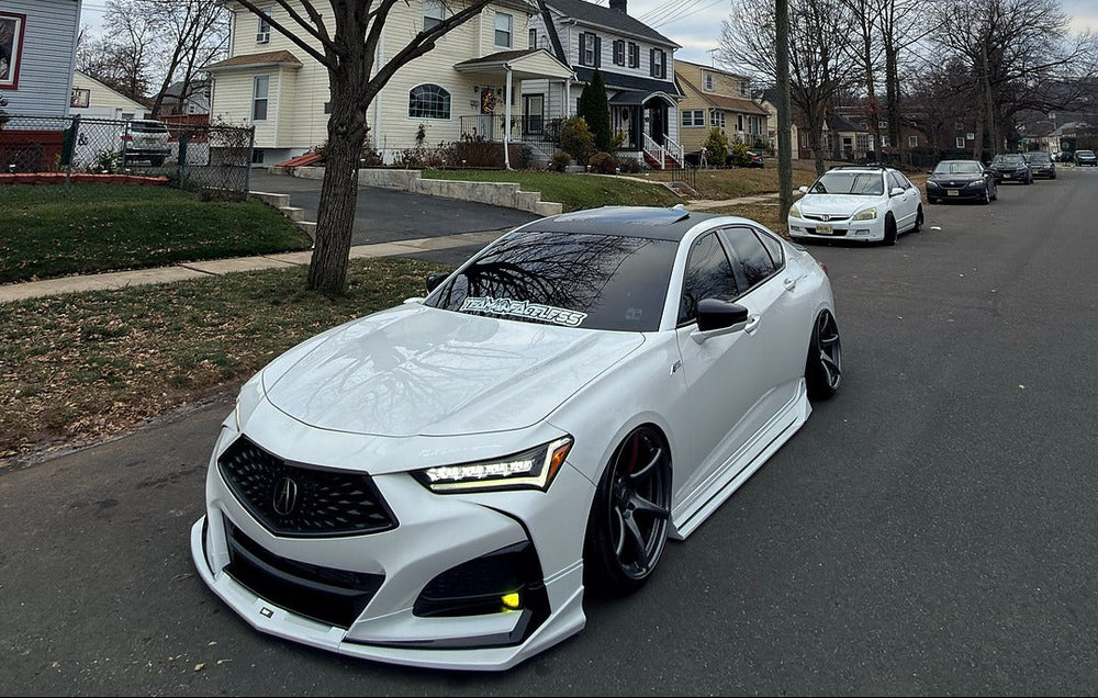 2021-2025 SWA 2th Gen Acura TLX Paint Matched Side Skirts BY SWA