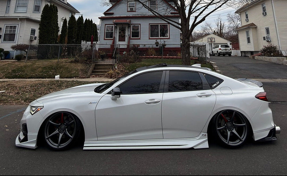 2021-2025 SWA 2th Gen Acura TLX Paint Matched Side Skirts BY SWA Desgin