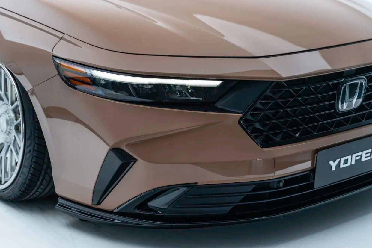 
                  
                    SWA 2023-2025 11th Gen Honda Accord Yofer Night Shadow Color Matched 3 PC Front Bumper By YOFER DESGIN
                  
                