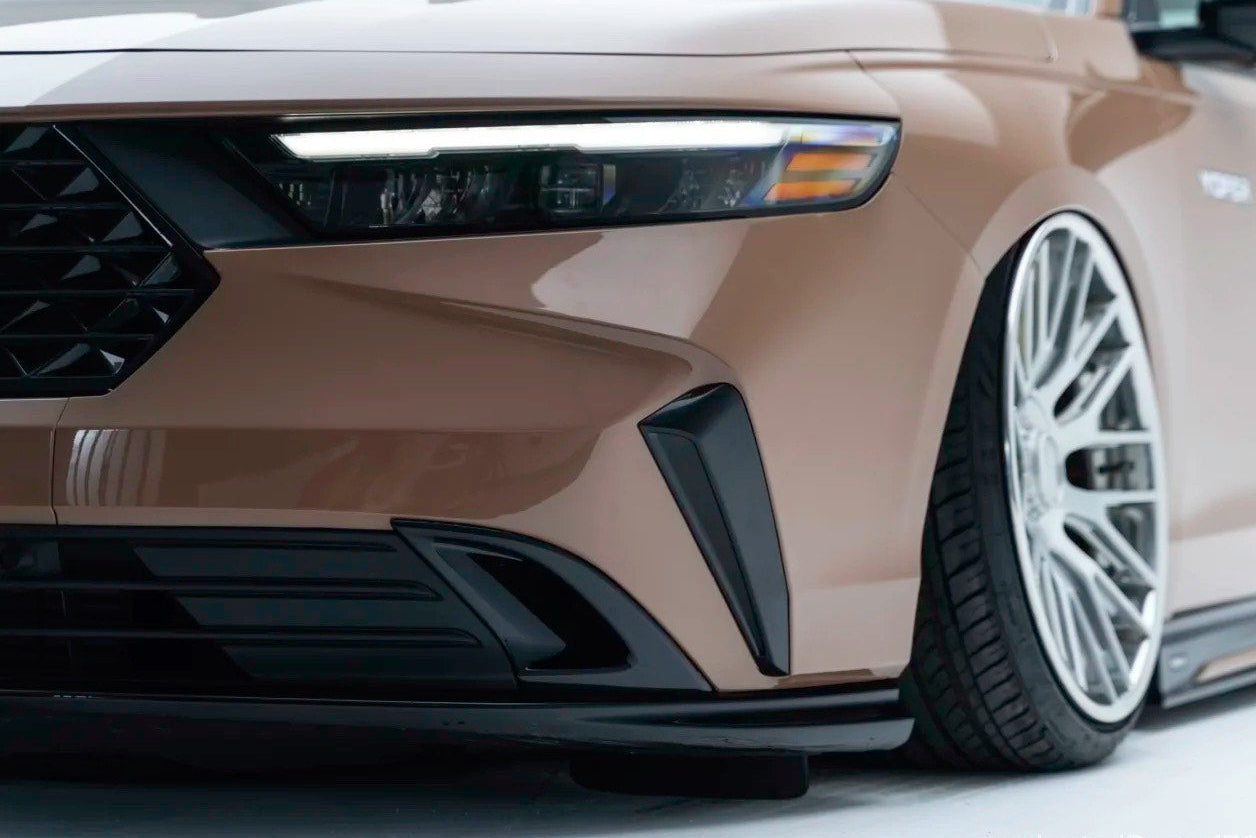 
                  
                    SWA 2023-2025 11th Gen Honda Accord Yofer Night Shadow Color Matched 3 PC Front Bumper By YOFER DESGIN
                  
                