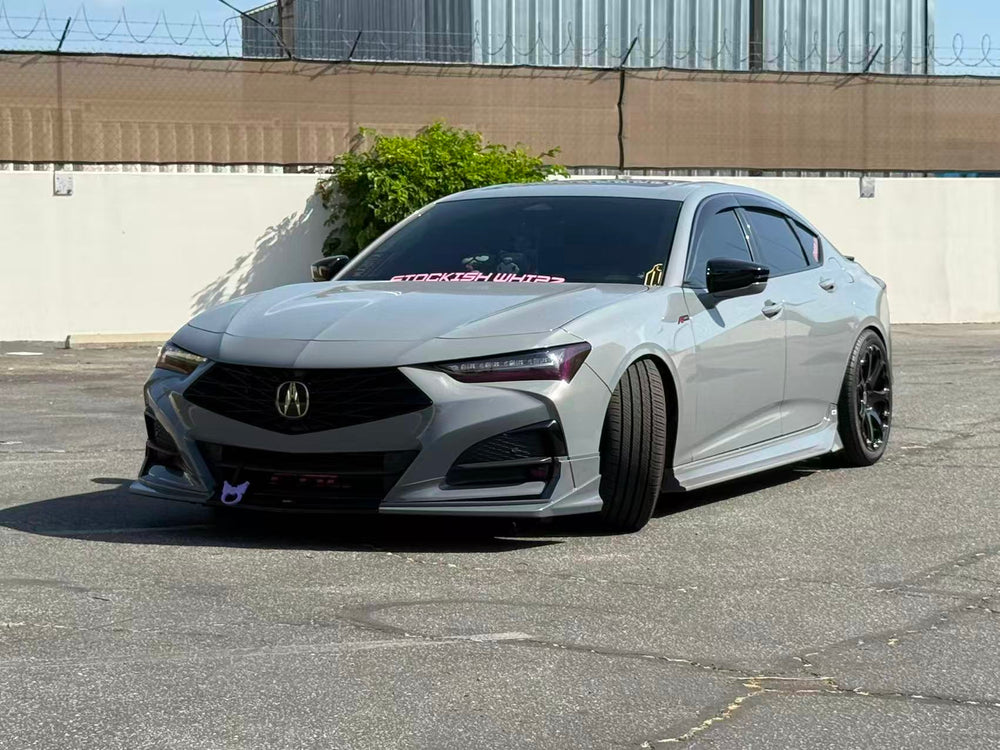(PRE-ORDER) 2021-2025 SWA 2th Gen Acura TLX 3 PCS Paint Matched Front lip BY SWA Desgin