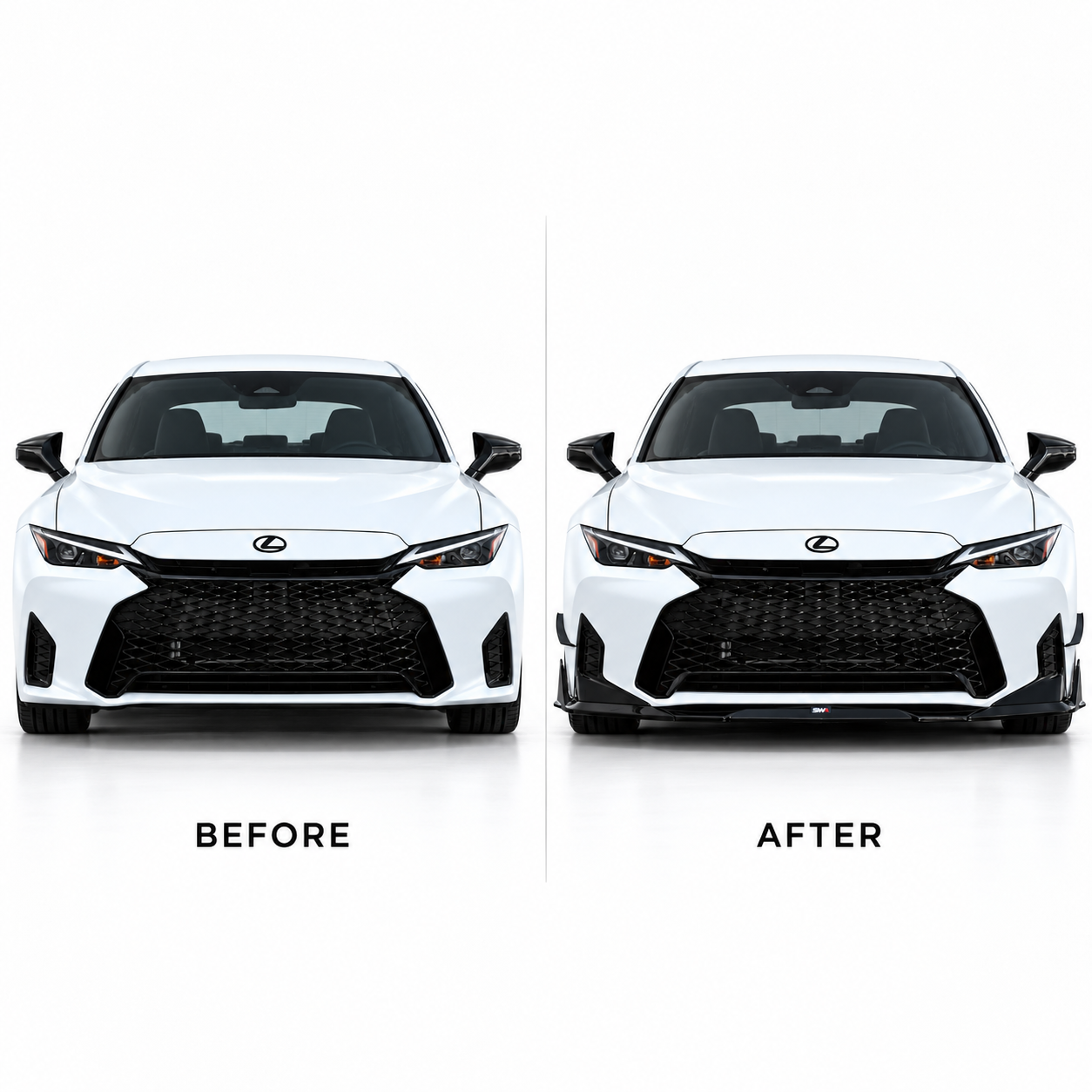 
                  
                    PRE-ORDER SWA 2026-2027 Lexus IS F-Sport Glossy Black Front Splitter Lip Bodykit By SWA Design
                  
                