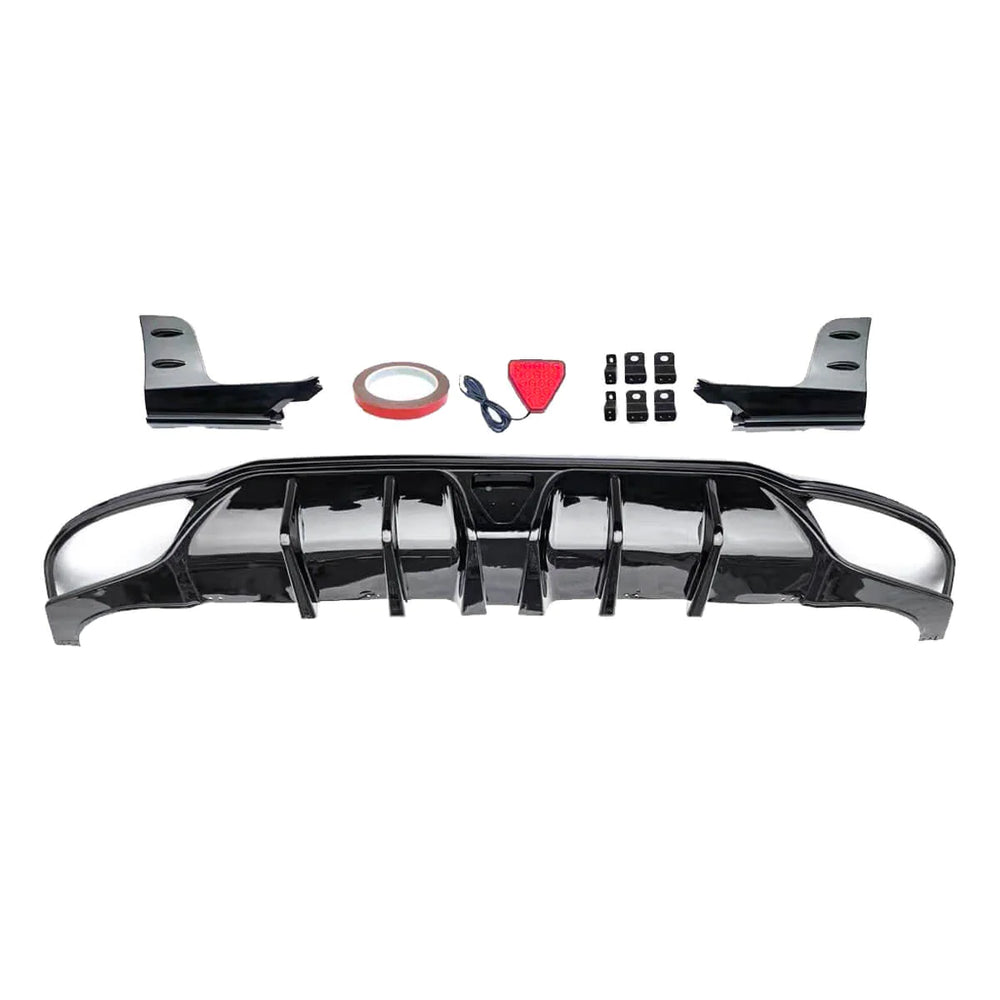 
                  
                    SWA 2022-2024 11th Gen Honda Civic Hatchback Rear Diffuser Gloss Black with 3rd Break Lights and Side Spats
                  
                