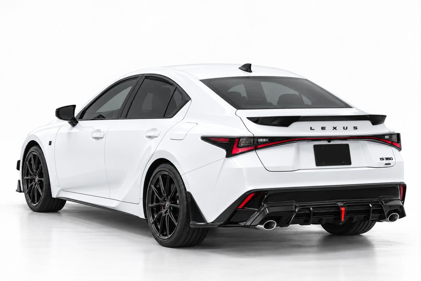 
                  
                    PRE-ORDER SWA 2021-2027 Lexus IS F-Sport Glossy Black Rear Diffuser with 3rd Brake Light By SWA Design
                  
                
