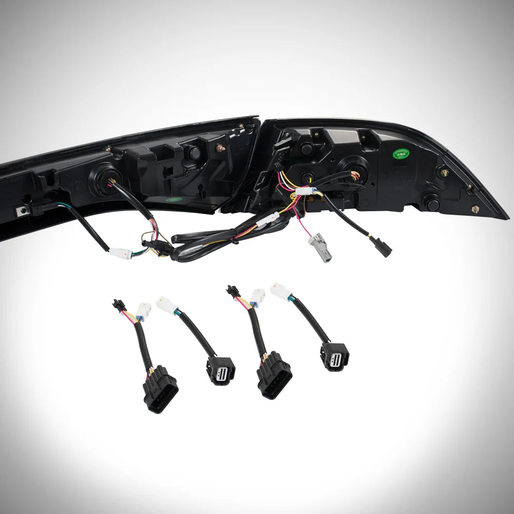 SWA  2023-25 11th Gen Honda Accord V2 Audi RS7 Style LED Tail Lights Assembly BY NewSpeed