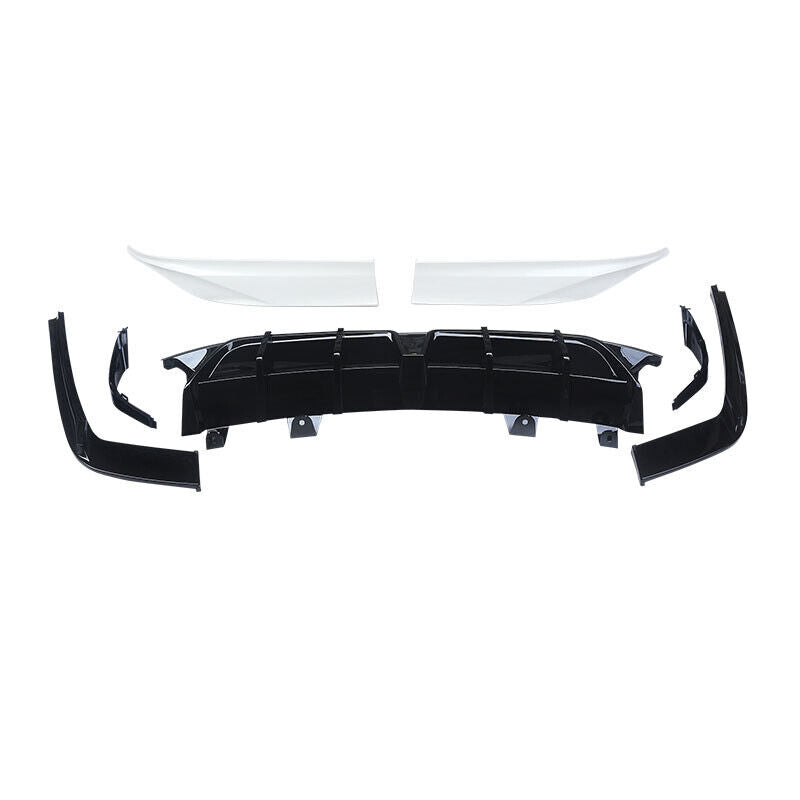 SWA 2022-2024 10th Gen Honda Accord V2 Rear Diffuser with 3rd Brake Li ...