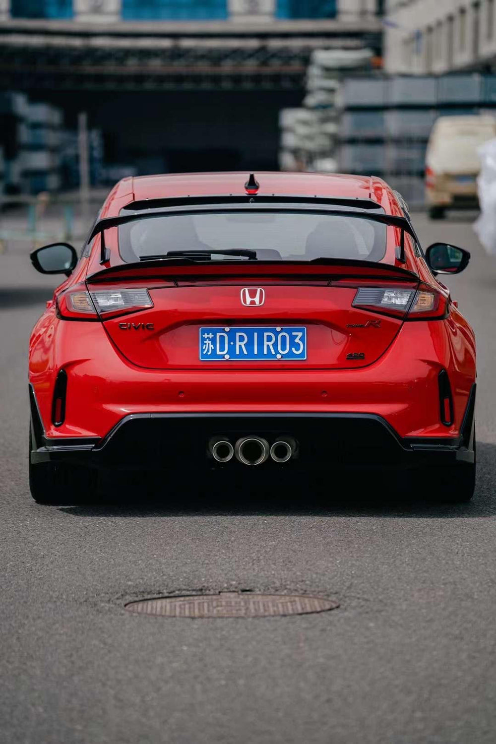 Honda civic hatchback spoiler hotsell