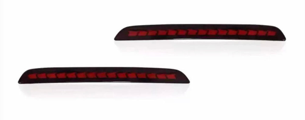 SWA 2022-2025 11th Gen Civic Sedan 2Pcs Rear Reflector LED Bumper Sequential Lights (Plug in and Play)